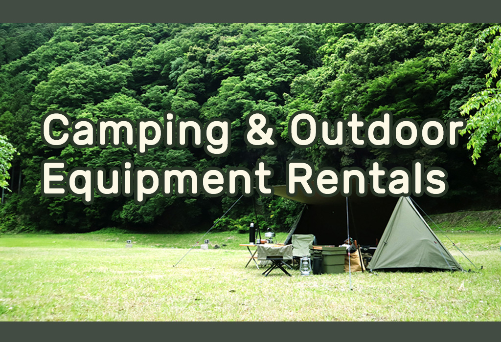 Camping and Outdoor Equipment on Sado Island