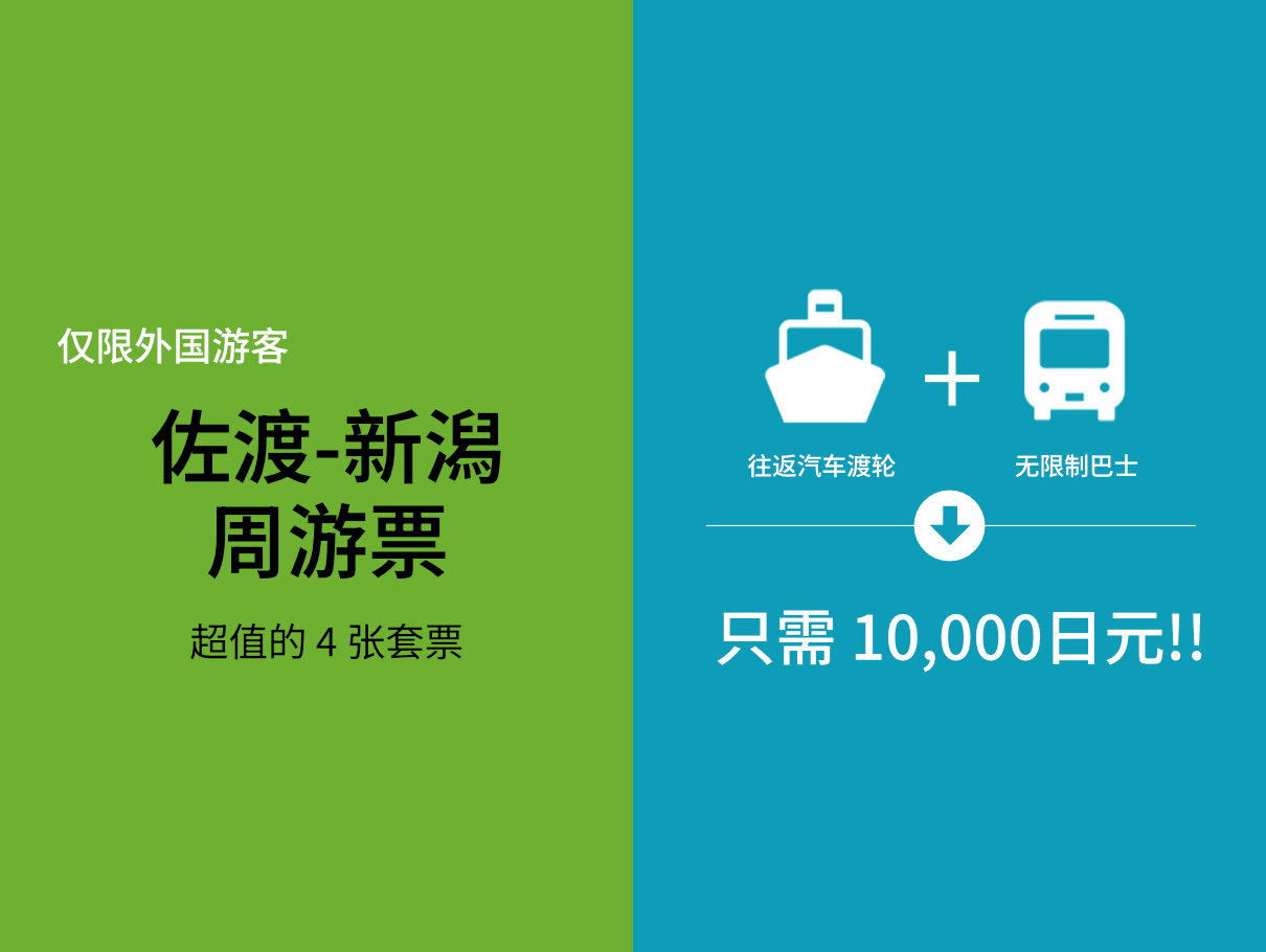 什么是佐渡-新潟 周游票？