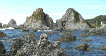 Meotoiwa Rocks