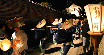 京町音頭沿街跳“宵乃舞”