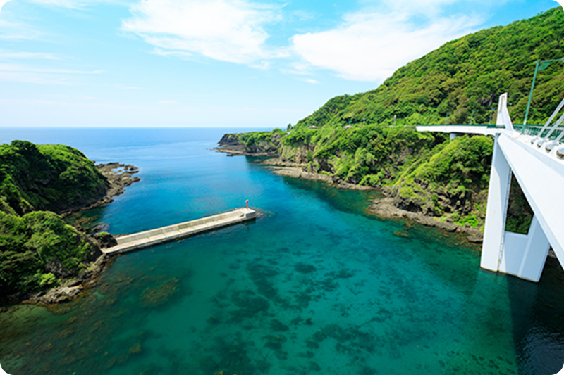 長者ヶ橋（小木海岸コース）