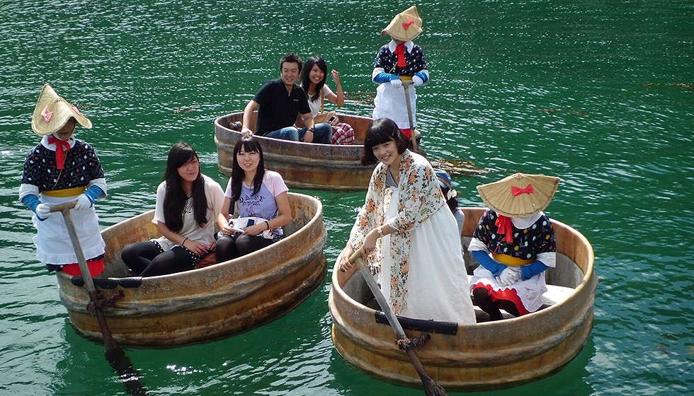 たらい舟力屋観光汽船