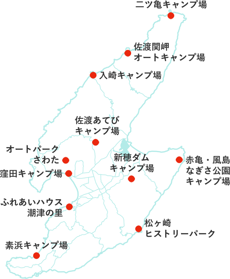 キャンプ場マップ