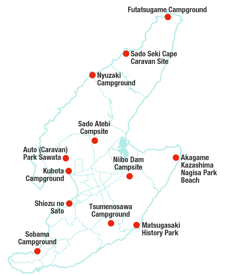 キャンプ場マップ