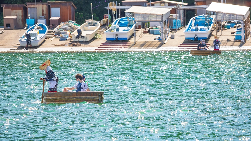 たらい舟（力屋観光汽船）